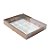 Caixa 20 Doces com Berço Tampa Transparente Nº 1 (19,5cm x 15,5cm x 3cm) Bronze 10 unidades Assk Rizzo Embalagens - Imagem 1