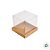 Caixa para Panetone 100g (10cm x 10cm x 10cm) Kraft - 10 unidades - Assk - Rizzo - Imagem 2