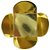 Forminha para Doces 4 Pétalas (4cm x 4cm x 3cm) Dourada 50 unidades Assk Rizzo Embalagens - Imagem 1