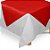 Toalha de Mesa Quadrada Cobre Mancha em TNT (70cm x 70xm) Vermelha 5 unidades - Best Fest - Rizzo Embalagens - Imagem 1