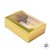Caixa Gaveta com Visor Nº2 (8cm x 12cm x 4cm) Dourada - 10 unidades - Assk - Rizzo - Imagem 2