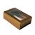 Caixa Gaveta com Visor Nº2 (8cm x 12cm x 4cm) Bronze 10 unidades Assk Rizzo Embalagens - Imagem 1