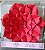Flor de Papel Decoração Festa - Flor do Campo 39cm M Vermelha - Decora Doces - Rizzo Festas - Imagem 3