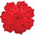 Flor de Papel Decoração Festa - Flor do Campo 39cm M Vermelha - Decora Doces - Rizzo Festas - Imagem 1