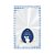 Saco Transparente Poli De Páscoa - Contos De Páscoa Azul - 11x19x5cm - 50 unidades - Cromus - Rizzo - Imagem 1