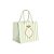 Sacola Premium Para Caixa Meio Ovo - Quinn Verde - 22x20x14cm - 1 unidade - Cromus - Rizzo - Imagem 1