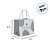 Sacola Premium Para Caixa Meio Ovo - Tonal - 22x20x14cm - 1 unidade - Cromus - Rizzo - Imagem 2