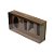 Caixa Kit Confeiteiro Kraft - Meio Ovo de 150g - 28x14x6cm - 5 unidades - Rizzo - Imagem 3
