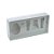 Caixa Kit Confeiteiro  Branco - Meio Ovo de 150g - 28x14x6cm - 5 unidades - Rizzo - Imagem 2