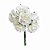 Bouquet de Flores Brancas 3,2cm - 02 unidades - Cromus Casamento Classico - Rizzo Festas - Imagem 1