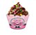 Forminha Wrap para Cupcake Festa Chá de Lingerie - 12 unidades - Junco - Rizzo Festas - Imagem 1