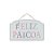 Placa Decorativa De Metal De Páscoa - Feliz Páscoa - 42x25cm - 1 unidade - Cromus - Rizzo - Imagem 1