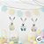 Ovinhos de Páscoa Decorativos Sortido com Formato de Coelhinhos para Pendurar - 4cm - 9 unidades - Cromus - Rizzo - Imagem 1