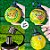 Garrafa Squeeze Bola Rei Leão - Amarelo e Preto - 250ml  - 1 unidade - Rizzo - Imagem 2