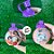 Garrafa Squeeze Bola Princesa Moana - Rosa e Roxa - 250ml  - 1 unidade - Rizzo - Imagem 2