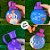 Garrafa Squeeze Bola Princesa Cinderela - Roxa - 250ml  - 1 unidade - Rizzo - Imagem 2