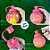 Garrafa Squeeze Bola Princesa Bela - Rosa - 250ml  - 1 unidade - Rizzo - Imagem 2