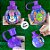 Garrafa Squeeze Bola Minnie Smiling - Roxo - 250ml  - 1 unidade - Rizzo - Imagem 2