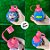 Garrafa Squeeze Bola Minnie e Margarida - Rosa - 250ml  - 1 unidade - Rizzo - Imagem 2