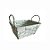 Cesta Decorativa de Bambu Retangular com alça - Verde - 18cm - 1 unidade - Cromus - Rizzo - Imagem 2