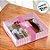 Caixa Kit Confeiteiro Contos Páscoa Rosa - Meio Ovo De 100g - 19,5x17x5cm - 1 unidade - Cromus - Rizzo - Imagem 3
