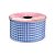Fita de Cetim 10m x 38mm - Cor 214 - Xadrez Azul Royal - Rolo 10 metros  - 1 unidade - Progresso - Rizzo - Imagem 2