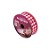Fita de Cetim 10m x 22mm - Cor 209 - Xadrez Vermelho - Rolo 10 metros  - 1 unidade - Progresso - Rizzo - Imagem 3