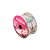 Fita de Cetim 10m x 38mm - Cor 344 - Coelho cm Florais - Rolo 10 metros  - 1 unidade - Progresso - Rizzo - Imagem 3