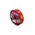 Fita de Cetim 10m x 15mm - Cor 499 - Feliz Páscoa Vermelho - Rolo 10 metros  - 1 unidade - Progresso - Rizzo - Imagem 2