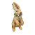 Enfeite Decorativo De Páscoa - Coelho De Palha - 40cm - 1 unidade - Cromus - Rizzo - Imagem 2