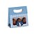 Mini Caixa Plus Para Ovos Com Visor - Contos De Páscoa Azul - 13x5,5x13cm - 10 unidades - Cromus - Rizzo - Imagem 1