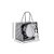 Sacola Premium Para Caixa Meio Ovo Com Visor - Contos De Páscoa - 30x26x14cm - 1 unidade - Cromus - Rizzo - Imagem 3