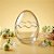 Ovo de Decorativo de Páscoa de Vidro com Tampa - 11,5cm - 1 unidade - Rizzo - Imagem 1