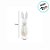 Enfeite Decorativo de Páscoa - Coelho Branco Flocado com Laço - 31cm - 1 unidade - Cromus - Rizzo - Imagem 4