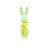 Enfeite Decorativo de Páscoa - Coelho Amarelo Flocado com Laço - 40cm - 1 unidade - Cromus - Rizzo - Imagem 5