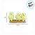 Enfeite Decorativo de Páscoa- Trio de Pintinhos Amarelos - 7cm - 1 unidade - Cromus - Rizzo - Imagem 3