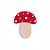 Prendedor Decorativo - Cogumelo Vermelho - 7,5cm - 3 unidades - Cromus - Rizzo - Imagem 6
