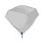 Balão de Festa Metalizado 18" 45cm - Diamante Branco Satin - 1 unidade - Rizzo - Imagem 1