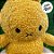 Coelho de Pelúcia Amarelo Boca Fechada - 29cm - 1 unidade - Rizzo - Imagem 3