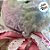 Coelho de Pelúcia Colorido com Laço Rosa - 30cm - 1 unidade - Rizzo - Imagem 2