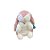 Coelho de Pelúcia Sentado com Sino - Rose - 22cm - 1 unidade - Rizzo - Imagem 5