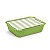 Marmitinha Listras Verde M 8,5x6,5x2,5cm - 12 unidades - Cromus - Rizzo Embalagens - Imagem 1