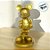 Vela Decorativa - Mickey Gigante 3D - Dourada - 14cm - 1 unidade - Silver Festas - Rizzo - Imagem 1