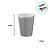Copo Papel Colorido Com Borda Dourada - 270ml - 8 unidades - Silver Festas - Rizzo - Imagem 2