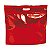 Sacola Metalizada com Zip P 32x40x5cm Vermelho - 01 unidade - Cromus - Rizzo Embalagens - Imagem 1