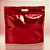Sacola Metalizada com Zip P 32x40x5cm Vermelho - 01 unidade - Cromus - Rizzo Embalagens - Imagem 1