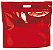 Sacola Metalizada com Zip P 46x43x5cm Vermelho - 01 unidade - Cromus - Rizzo Embalagens - Imagem 1