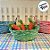 Cesta Decorativa de Bambu Oval com alça - Laranja - 18cm - 1 unidade - Cromus  - Rizzo - Imagem 3