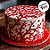 Corante em Pó Shine Cintilante Vermelho Morango - 5g - 1 unidade - IceBerg - Rizzo - Imagem 3