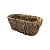 Cesta Decorativa de Aguapé Oval  - 25cm - 1 unidade - Cromus - Rizzo - Imagem 5